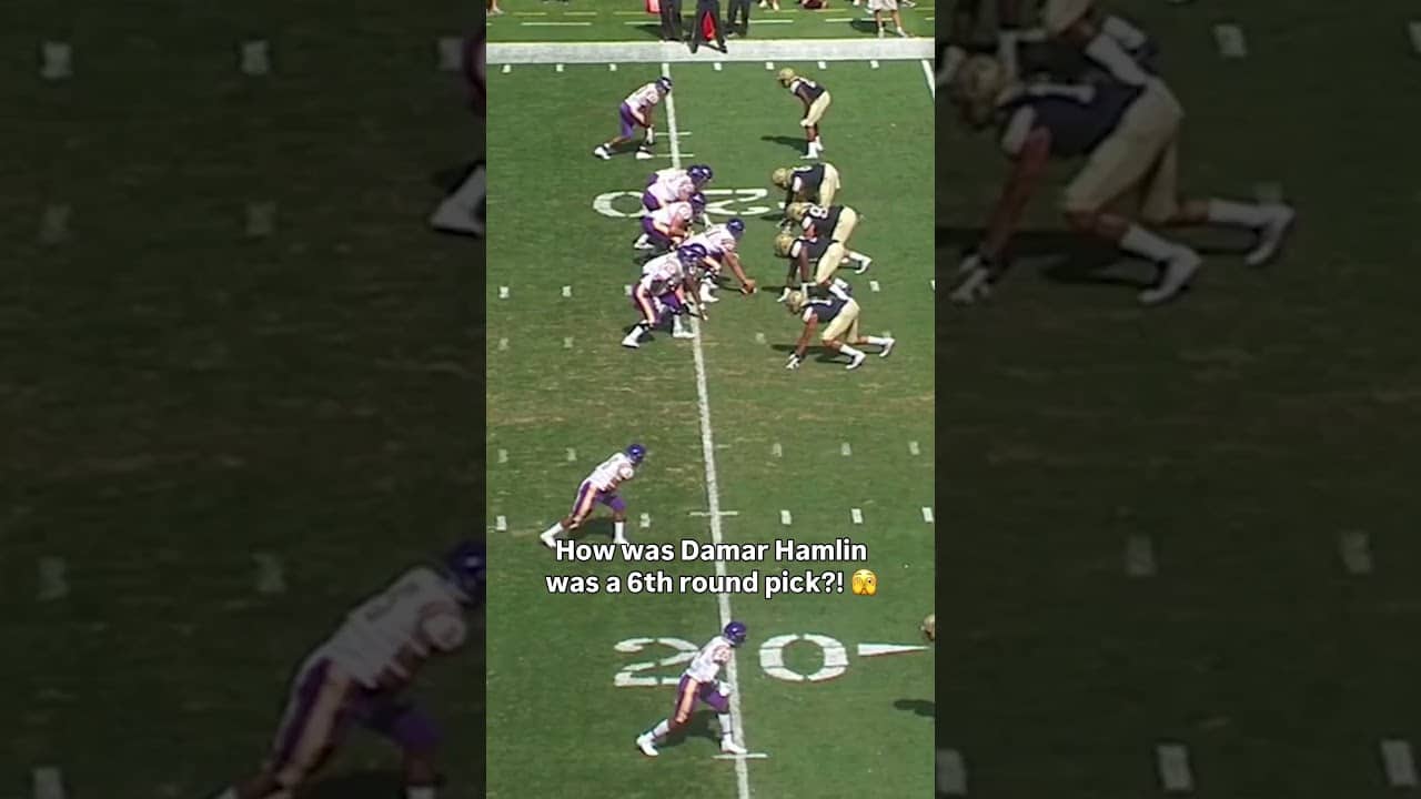 Hamlin always locked down 😤 #pittsburghpanthers #accfootball #collegefootball
