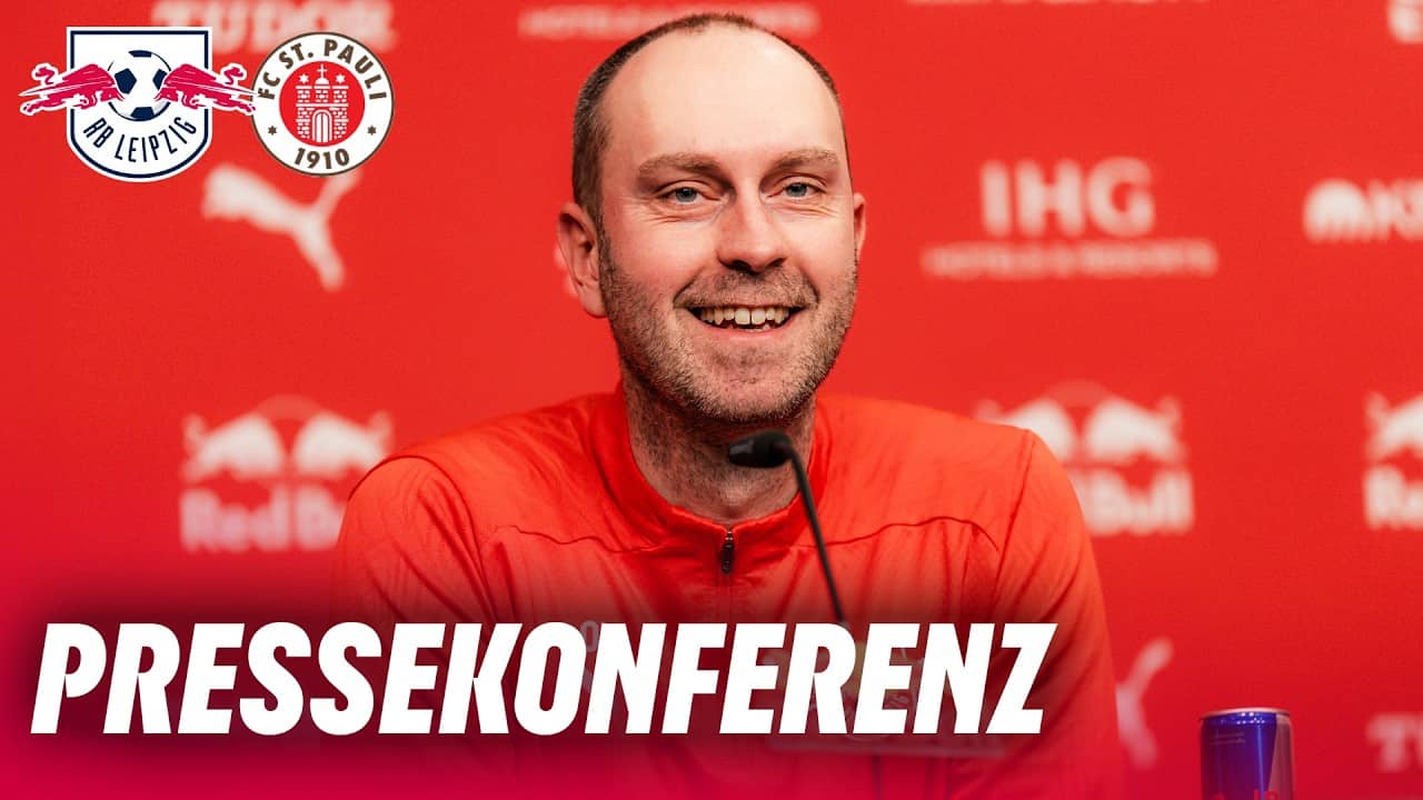 Werner über St. Pauli, Königsklasse & Gruda-Zukunft | PK vor RB Leipzig - FC St. Pauli | Bundesliga