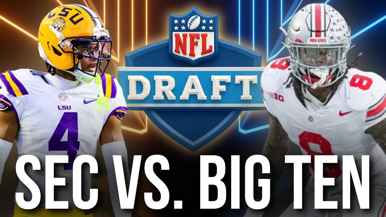 NFL Draft Battle: SEC vs. Big Ten | Which Conference Has More Picks?