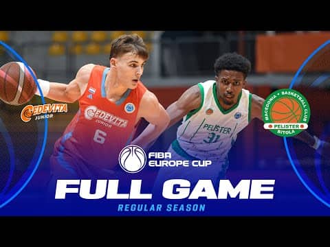 LIVE - Cedevita Junior v KK Pelister | FIBA Europe Cup 2025-26 | Regular Season