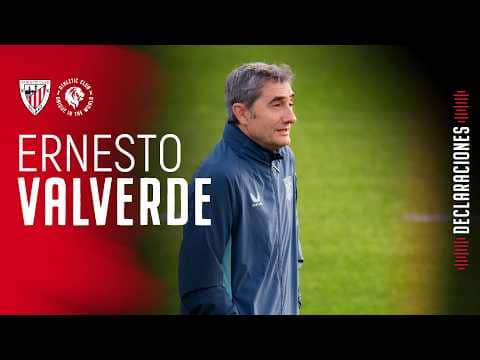 🎙️Ernesto Valverde | pre Rayo Vallecano-Athletic Club | LaLiga 2025-26 J26