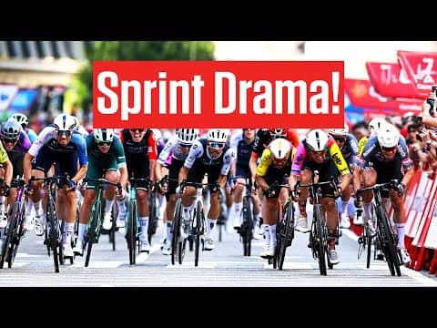 Stage 8 Sprint That Almost Ended In Upset: Vuelta a España 2025