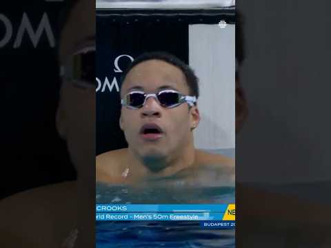 Jordan Crooks Breaks Records & Makes History at Swimming Champs!