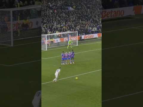 OUTSTANDING Anton Stach free-kick for Leeds United
