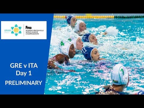 Re-LIVE | GRE v ITA - Day 1 Preliminary