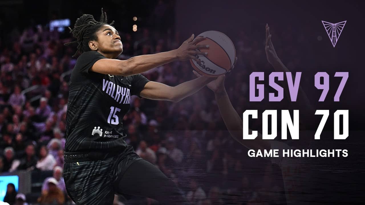 Golden State Valkyries DOMINANT Win vs. Connecticut Sun | May 25, 2026
