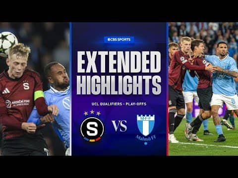 Sparta Praha vs. Malmö: Extended Highlights | UCL Qualifiers - Play-offs | CBS Sports Golazo