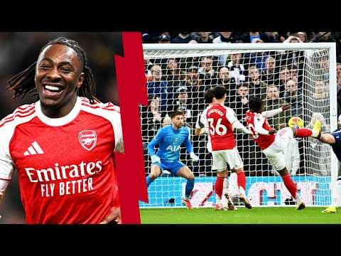 EVERY EZE GOAL FOR ARSENAL AGAINST SPURS!