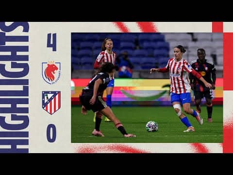 OL Lyonnes 4-0 Atlético de Madrid Femenino | HIGHLIGHTS, UWCL, MD6