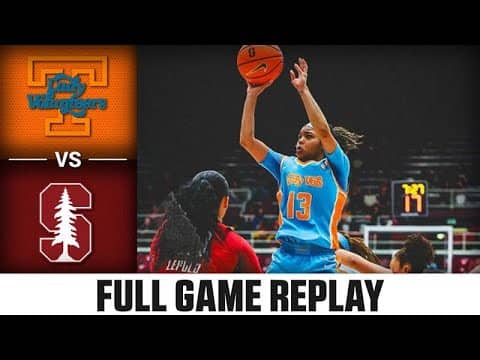 Tennessee vs. Stanford Full Game Replay | 2025-26 ACC Women's Basketball