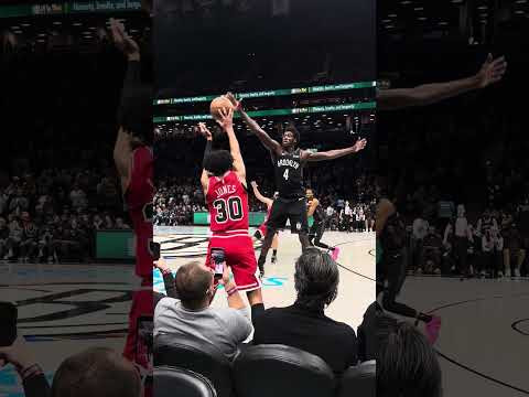 POV: You're court side watching Drake Powell get the game-winning steal #drakepowell #nba