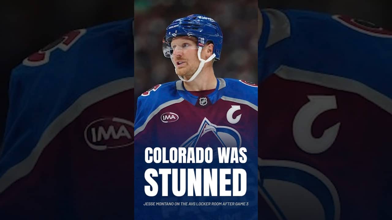 Colorado's locker room was left STUNNED after their Game 3 loss to Vegas