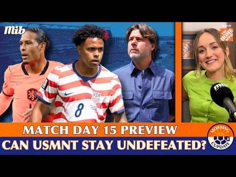 USMNT Aim for Perfect Group Stage, Japan vs Sweden, & Germany vs Ivory Coast Preview & Netherlands