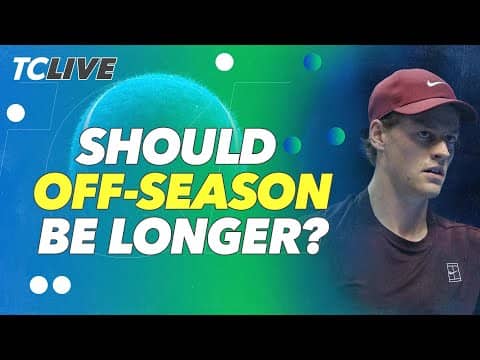 Is the Tennis Off-Season Too Short? Full Debate | TC Live