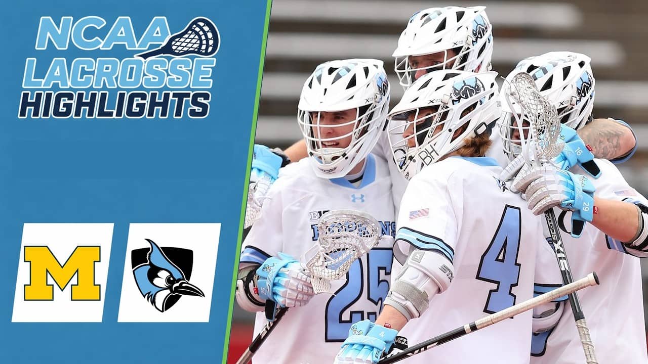 Michigan vs Johns Hopkins | NCAA College Lacrosse Highlights | April 30, 2026