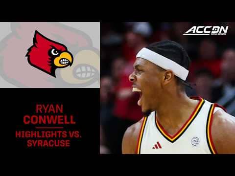 Louisville's Ryan Conwell Lights Up 'Cuse For 23 Points