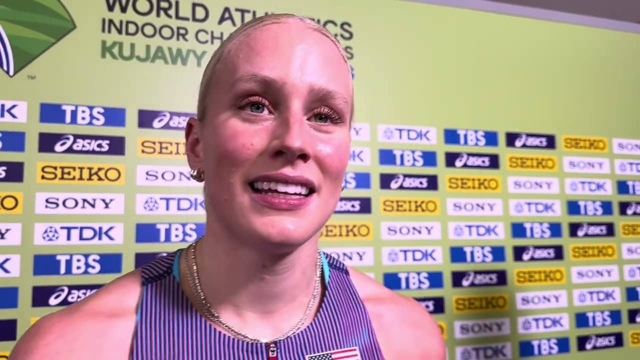 Gracie Morris Finishes 7th In 1500m Final At Her First World Indoor Championships For Team USA