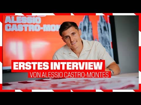 NEUZUGANG im Interview | Alessio Castro-Montes | 1. FC Köln