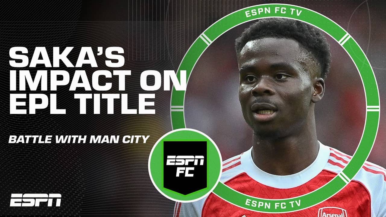 Steve Nicol says there's NO QUESTION Arsenal win EPL if Saka plays the way he has been 🗣️ | ESPN FC