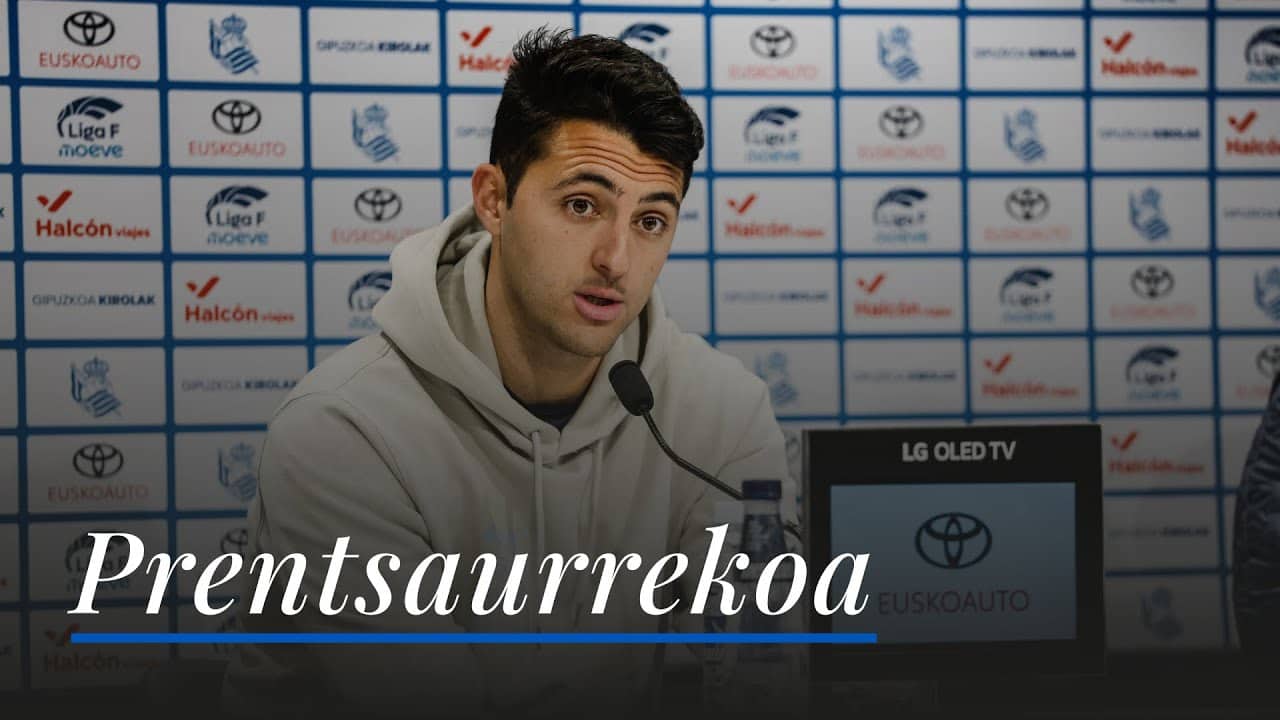 RUEDA DE PRENSA | Arturo Ruiz | Real Sociedad - Granada CF