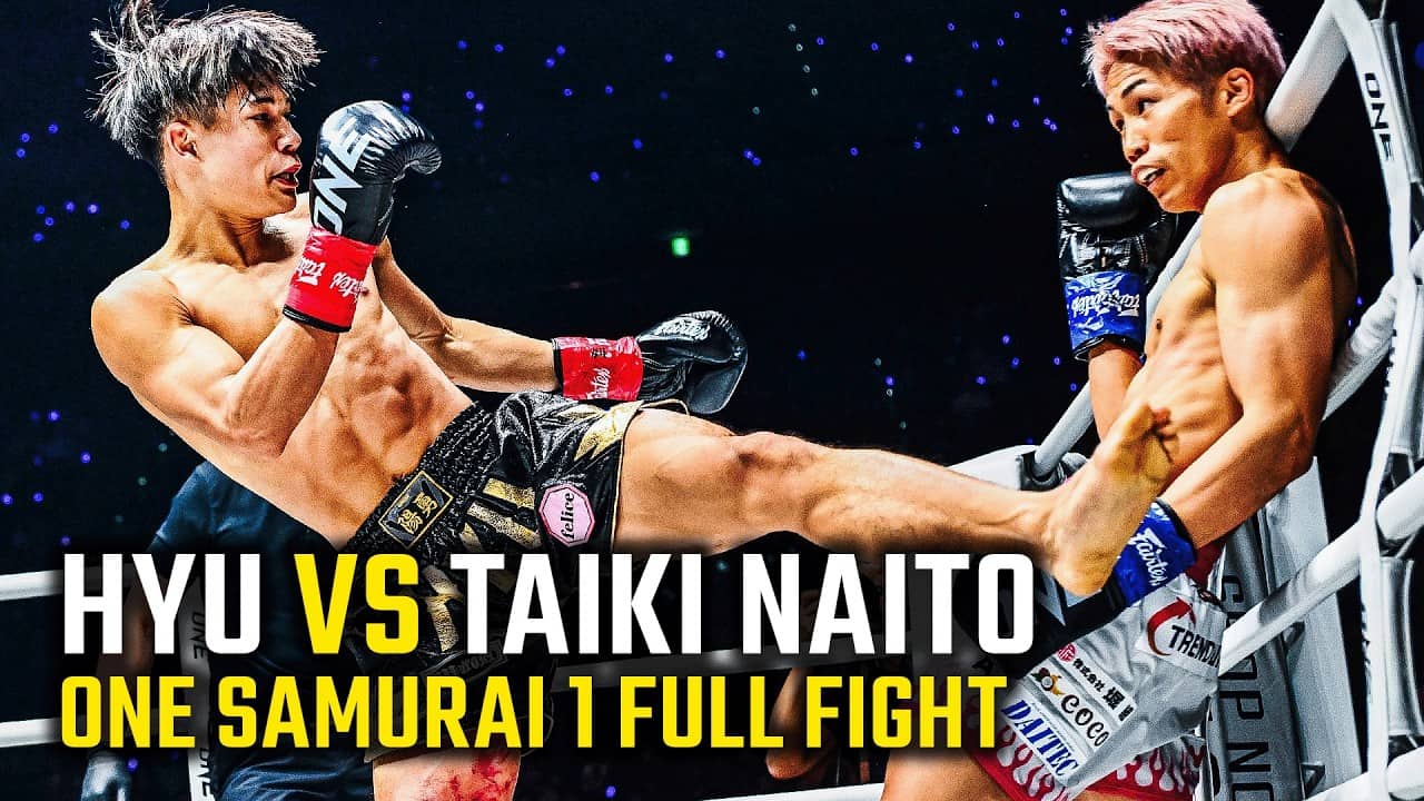 Hyu vs. Taiki Naito | ONE SAMURAI 1 | Full Fight Replay