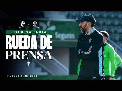 Eder Sarabia habla sobre el #ValenciaElche correspondiente a la jornada 19 de de #LaLigaEASports