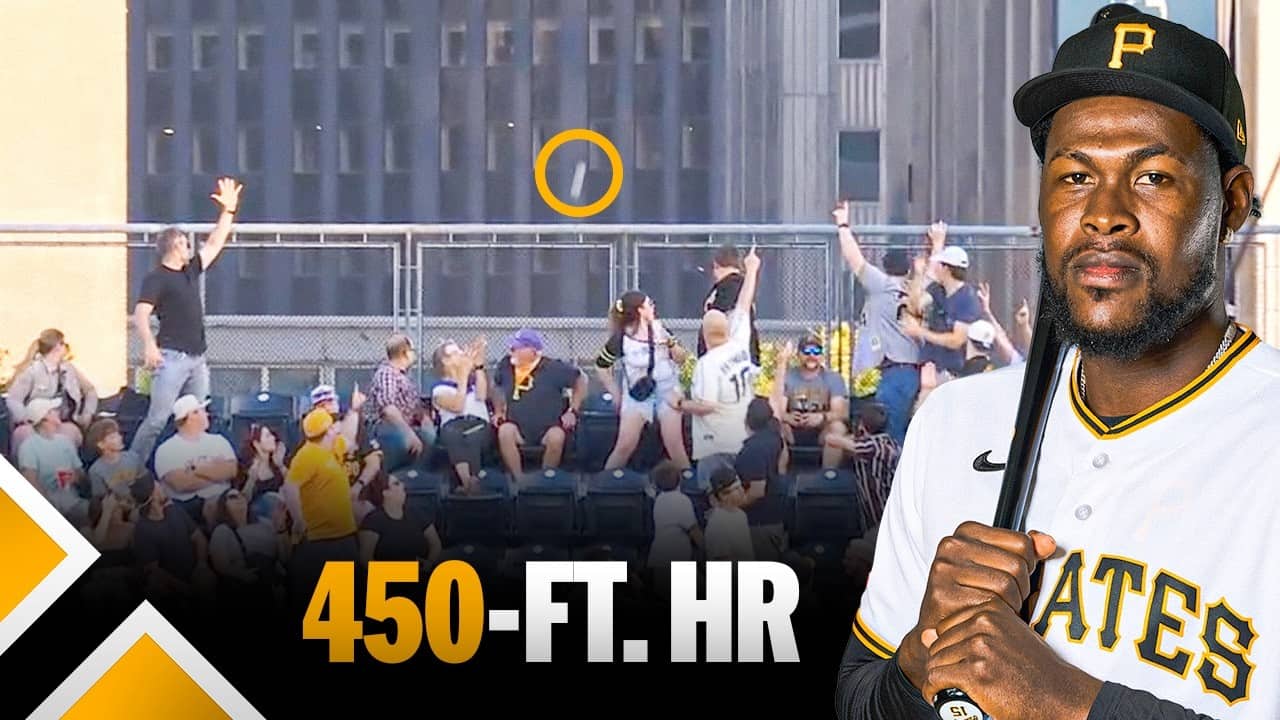 450-FOOT HOMER for Oneil Cruz! OUT OF THE BALLPARK 🏴‍☠️ | MLB Highlights