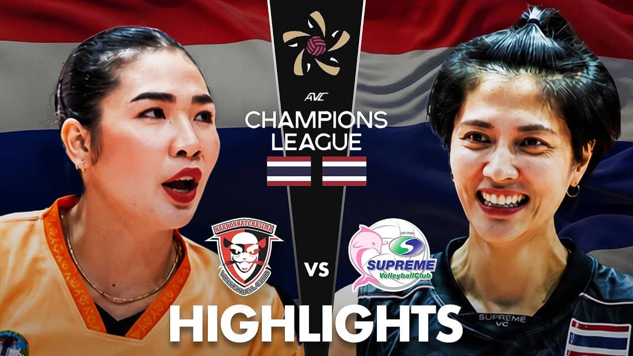 Supreme Tip 🇹🇭 vs Nakhonratchasima 🇹🇭 | Highlights | AVC Women’s Champions League 2026 Semi-finals