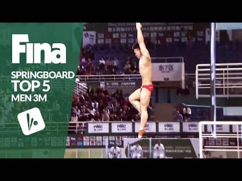Top 5 Dives Men's 3m Springboard | FINA/NVC Diving World Series - Guangzhou 2017