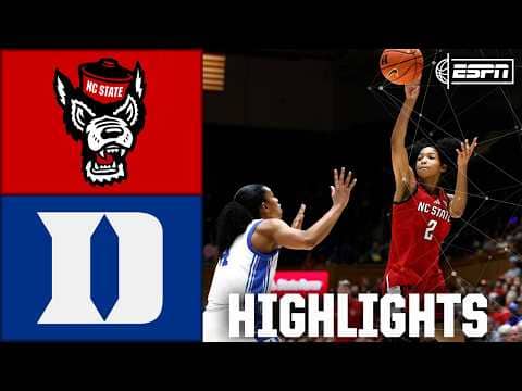 NC State Wolfpack vs. Duke Blue Devils | Full Game Highlights | ESPN College Basketball