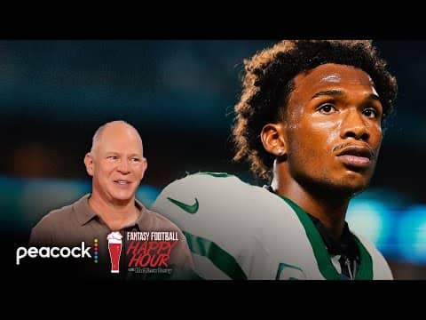 Jets' Garrett Wilson will thrive in 'awful' game scripts | Fantasy Football Happy Hour | NFL on NBC