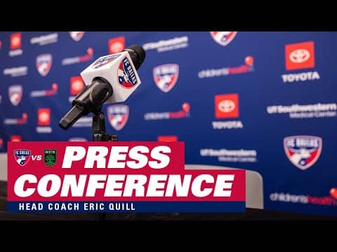 FC Dallas vs. Austin FC Postmatch Press Conference - September 13, 2025