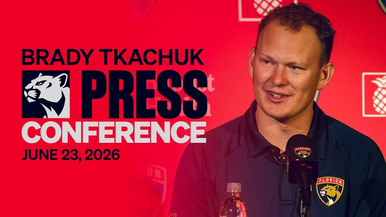 Brady Tkachuk Introductory Press Conference | 6.23.26
