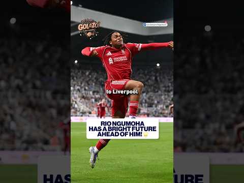 Incredible moment for the 16-year-old 💫 #premierleague #liverpool #RioNgumoha #newcastle