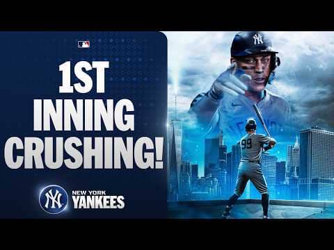 ALL RISE! Aaron Judge hits his 90th-ever home run in the 1st inning for the Yankees | MLB Highlights