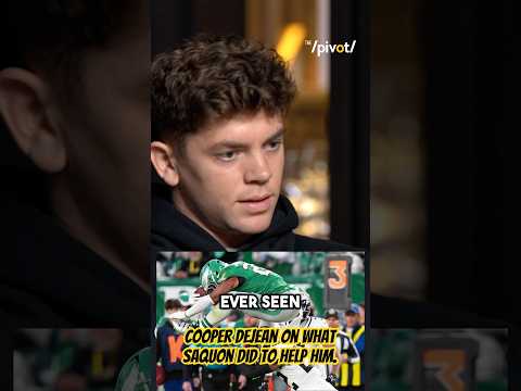 Eagles Cowboys kick off tonight Cooper DeJean shares this Saquon Barkley story