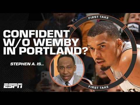 Stephen A. sees NO WAY Victor Wembanyama could be back for Game 3 ☝️ 'SUSPICIOUS!' | First Take