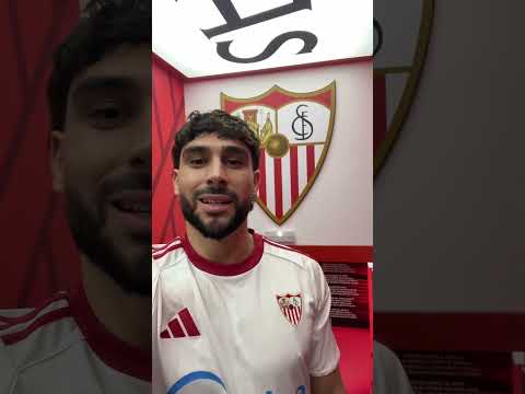 🤳 Primeras palabras de Neal como sevillista 🗣️🤍❤️#nealmaupay #newsigning #SevillaFC