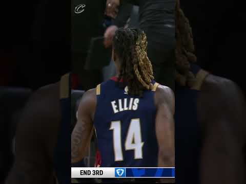 🤯 WHAT A PLAY TO END THE THIRD! #LetEmKnow #Cavs #NBA #Shorts