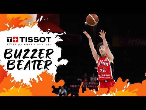 Kokoro Tanaka 🇯🇵 | 🚨 TISSOT Buzzer Beater | #FIBAWWC 2026 Qualifying Tournament