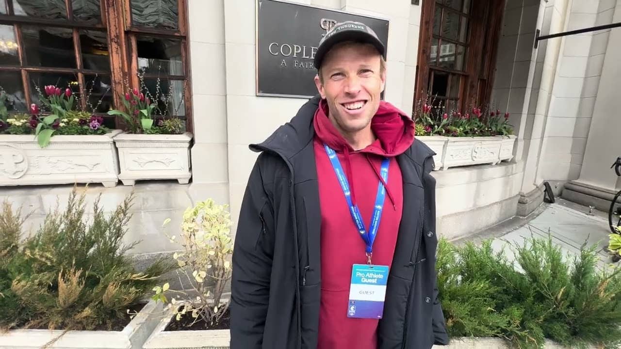 Ryan Hall talks about magic mushrooms, tailwinds and Sara Hall at 2026 Boston Marathon