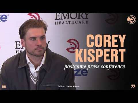 Hawks vs. Wizards Postgame Press Conference: Corey Kispert