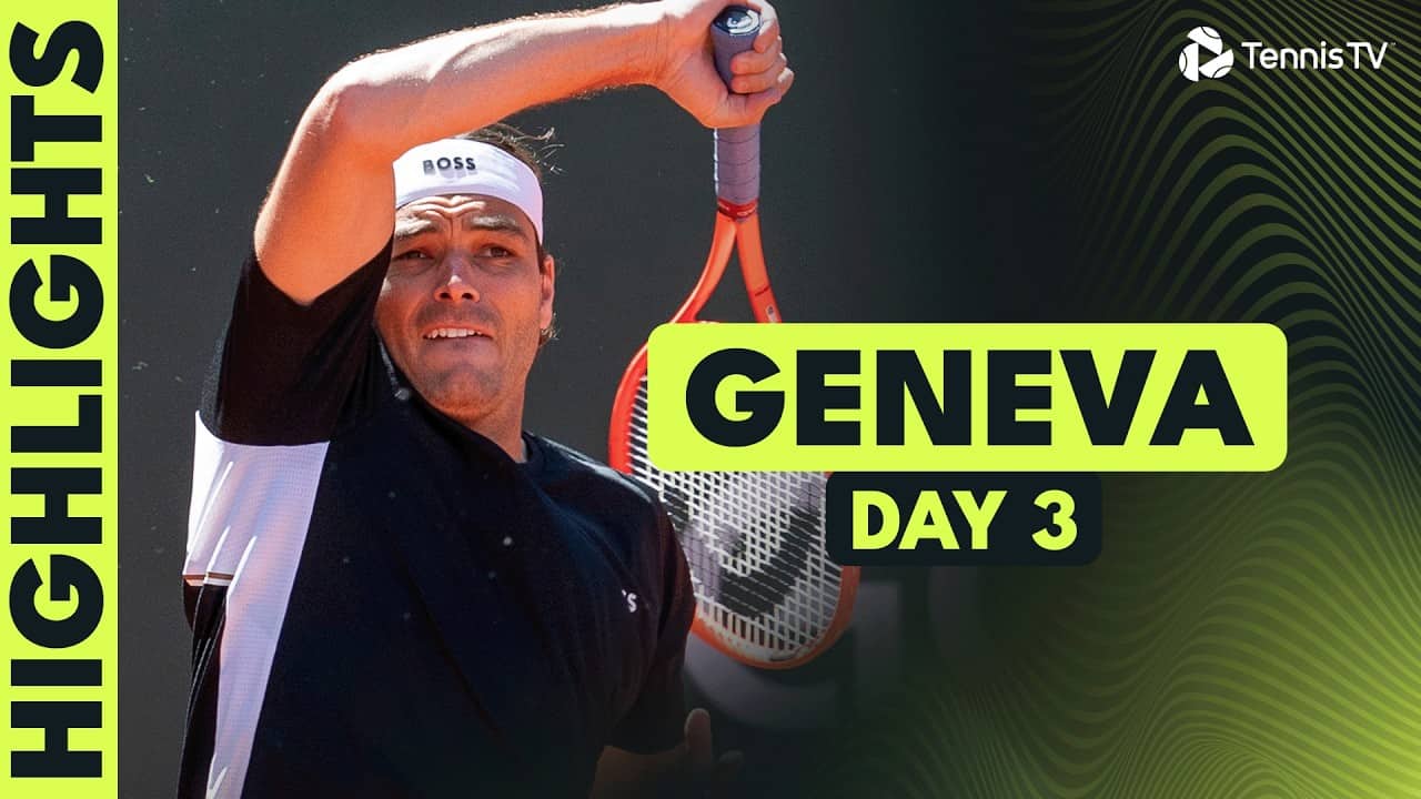 Fritz Faces Popyrin; Ruud, Wawrinka, Bublik, Tsitsipas & Tien Play | Geneva 2026 Day 3 Highlights