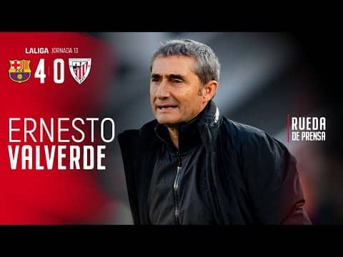 🎙 Ernesto Valverde | post FC Barcelona 4-0 Athletic Club | J13 LaLiga EA Sports