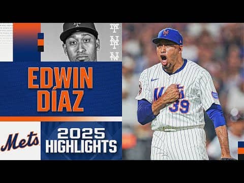 Edwin Díaz was named 2025 Trevor Hoffman NL Reliever of the Year! (Full 2025 season highlights 🎺)