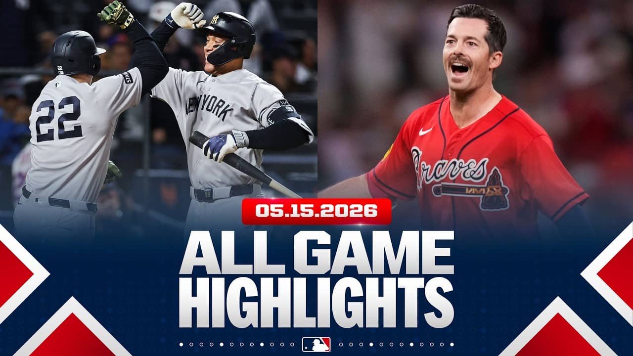 Highlights from ALL GAMES on 5/15 (Kyle Schwarber's 20th homer of 2026, Tigers' walk off, MORE 🔥)