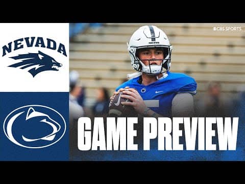 Gary Danielson previews Nevada at No. 2 Penn State | Big Ten on CBS