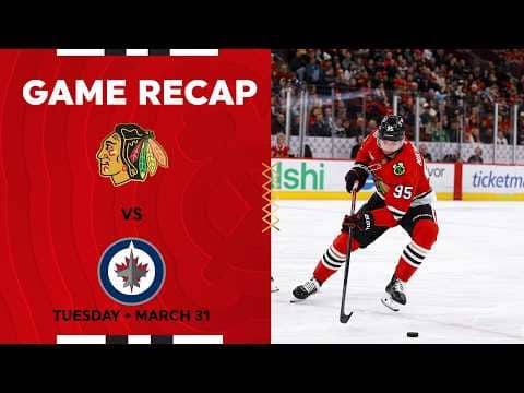 Blackhawks vs. Jets Game Highlights | 3.31.26