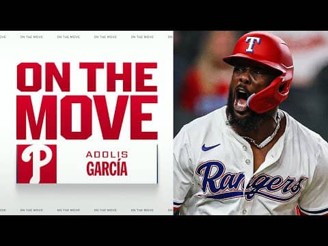 REACTION: Adolis García reportedly signs with the Phillies 🔔