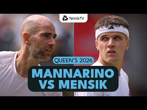 Jakub Mensik vs Adrian Mannarino 🤝 | Queen's 2026 Highlights